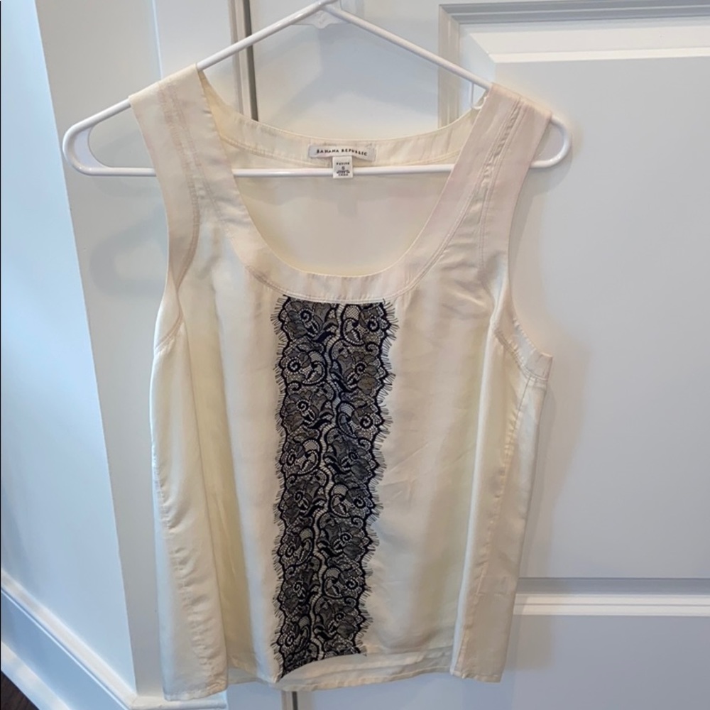 Banana Cream Tank Petite Small